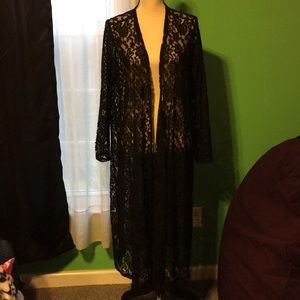 Lularoe black lace sarah